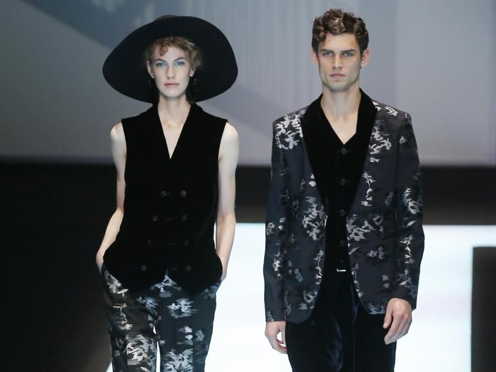 Models präsentieren während der Modewoche in Mailand neue Kreationen. Foto: Antonio Calanni