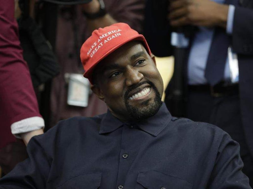 Kanye West bei einem Treffen mit US-Präsident Trump im Weißen Haus. Foto: Evan Vucci