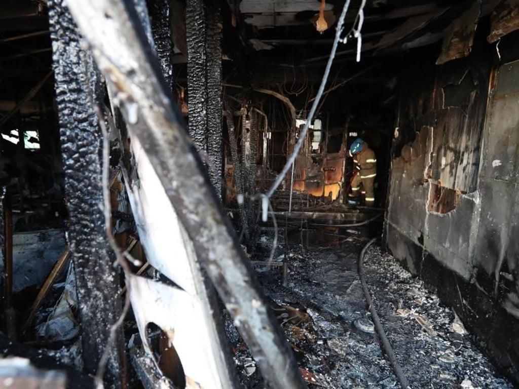 Mehr als 40 Menschen wurden bei dem Unglück verletzt. Foto: YNA
