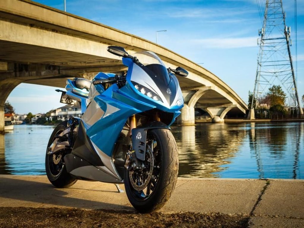 Elektrischer Straßenrenner: E-Motorrad des US-Herstellers Lightning. Foto: Lightning