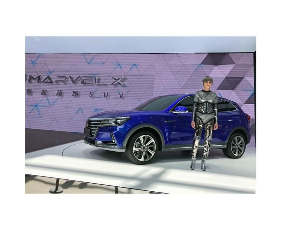 Einheimische Autos wie der Roewe Marvel X stehen auf dem chinesischen Markt in Konkurrenz zu europäischen Modellen. Foto: Thomas Geiger