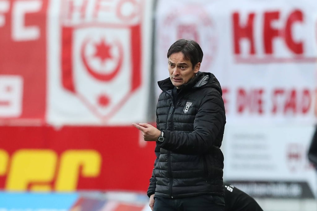HFC-Trainer Florian Schnorrenberg sah beim 1:1 gegen den SC Verl einen kleinen Schritt in die richtige Richtung.