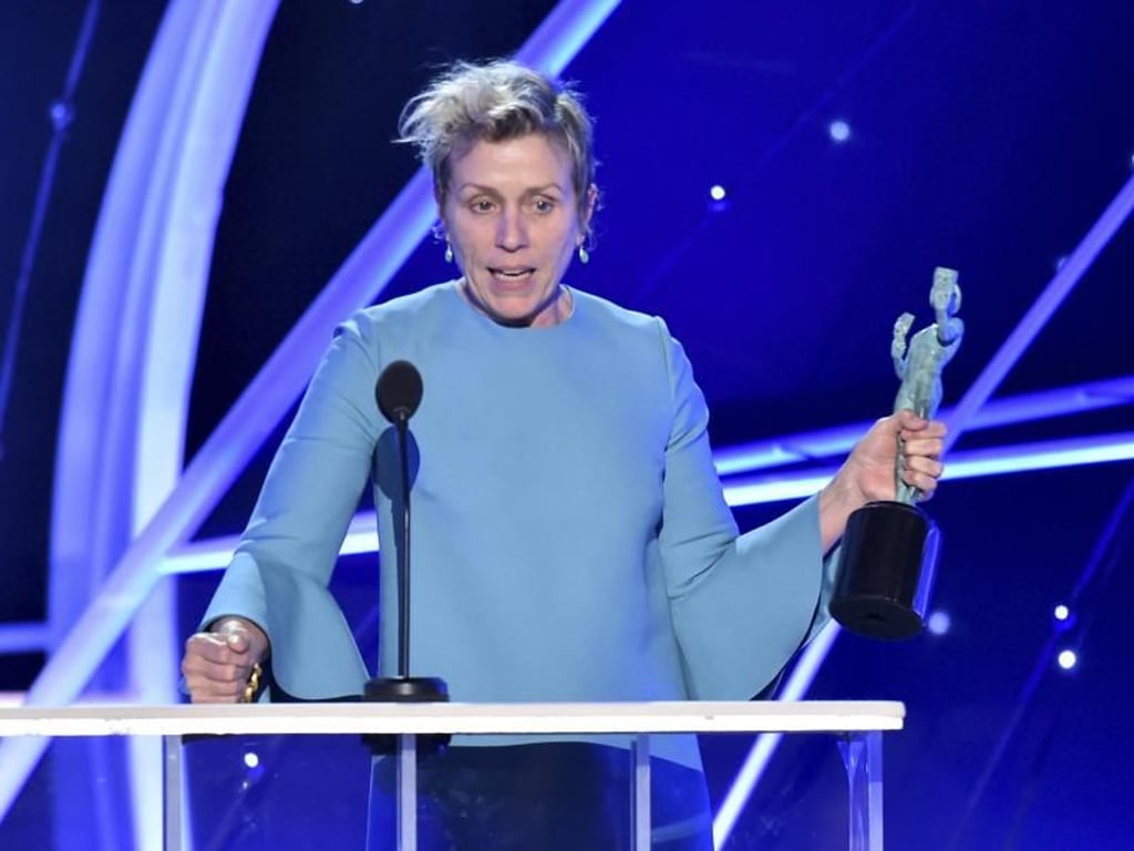 Jetzt fehlt ihr nur noch der Oscar: Frances McDormand. Foto: Vince Bucci/Invision