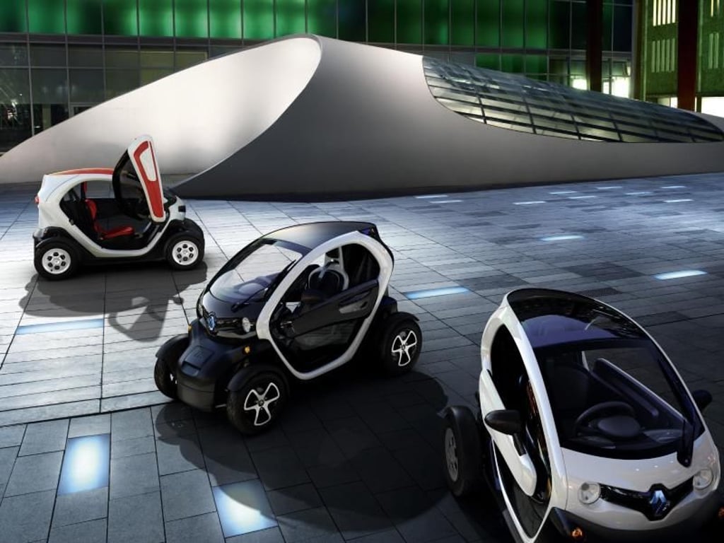 Kleine Mobilmachung: Der elektrische Twizy soll laut Renault nach 3,5 Stunden an einer normalen Steckdose geladen sein und eine Reichweite von 120 Kilometern bieten. Foto: Renault