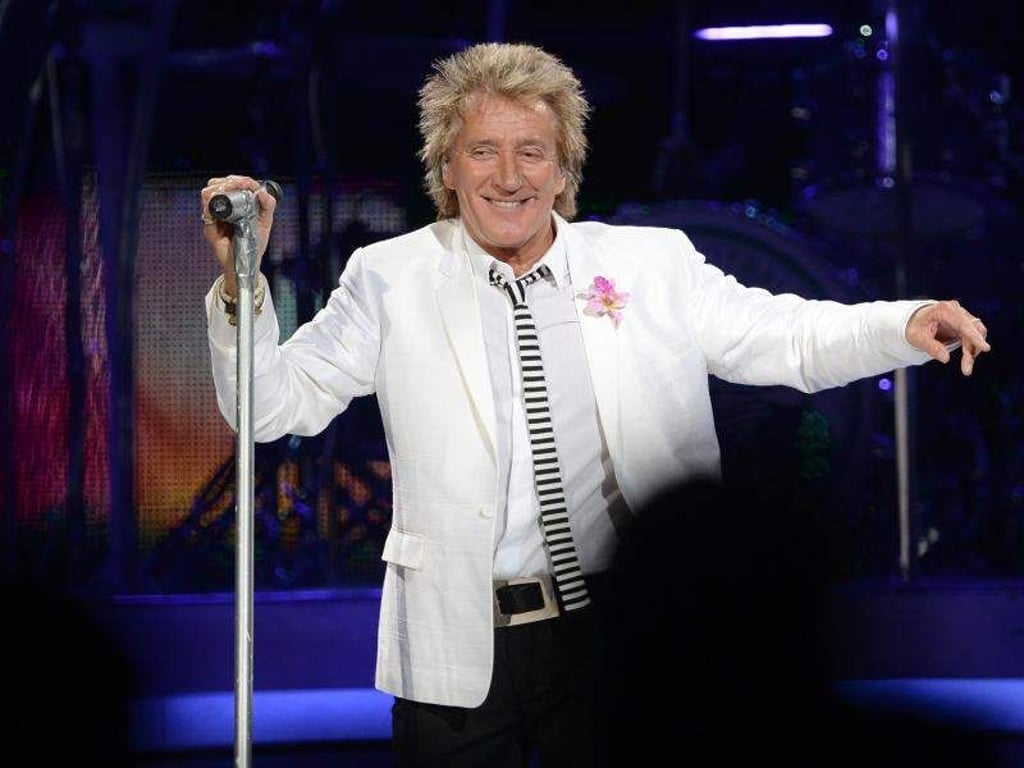 Rod Stewart 2014 in Berlin. Foto: Britta Pedersen