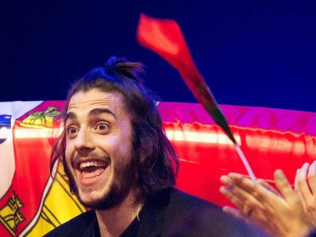 Salvador Sobral aus Portugal siegte beim ESC in Kiew. Foto: Julian Stratenschulte