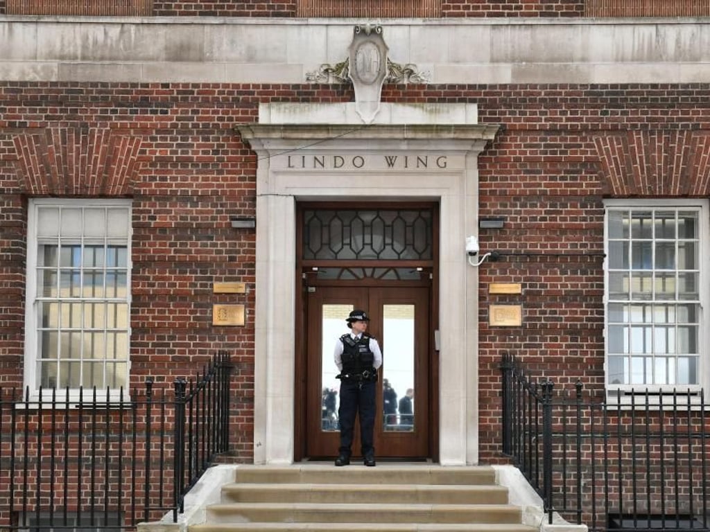Im St. Mary?s Hospital wird Herzogin Kate ihr drittes Kind zur Welt bringen. Foto: Dominic Lipinski/PA Wire