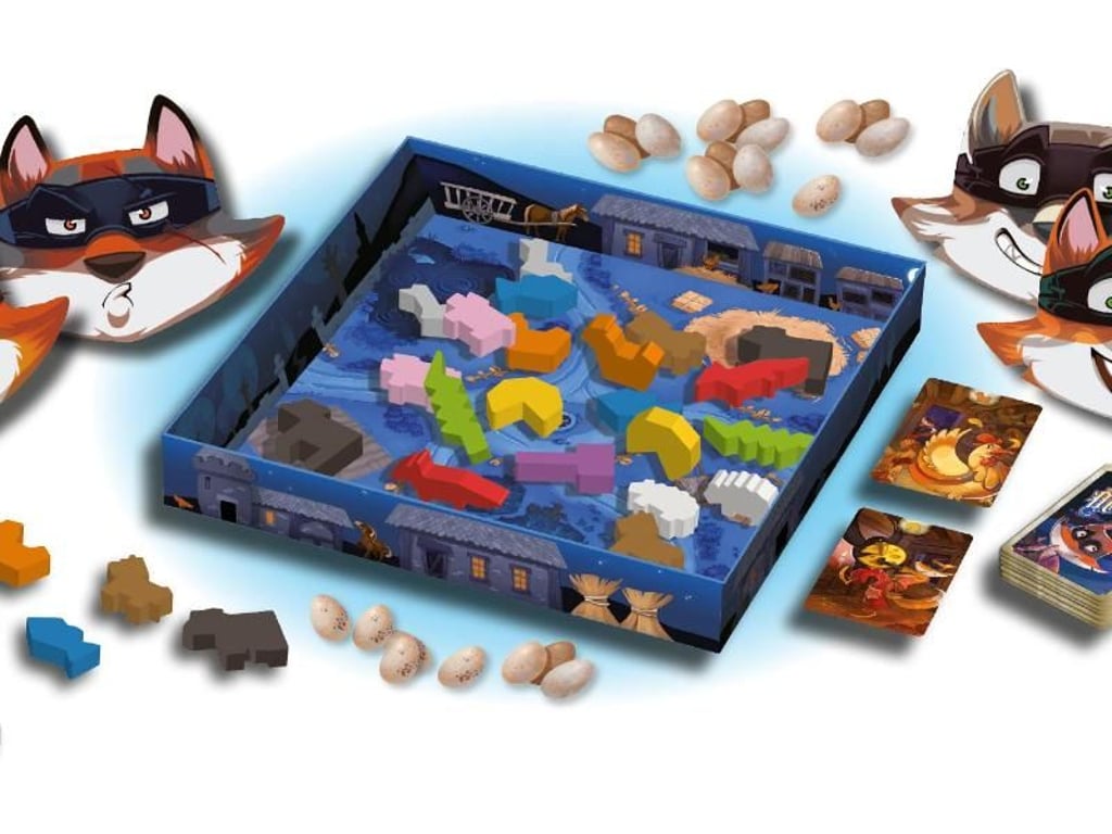 Beim Spiel «Ausgefuchste Meisterdiebe» vom Heidelberger Spielverlag muss jeder Dieb gesuchte Gegenstände finden. Das Diebesgut wird ertastet. Bild: www.heidelbaer.de Foto: www.heidelbaer.de