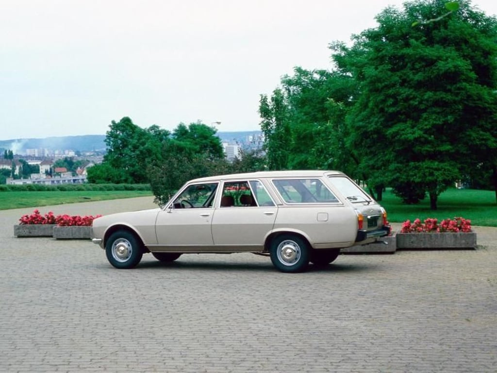 Familienwagen: Der Peugeot 504 als Kombi. Foto: Peugeot