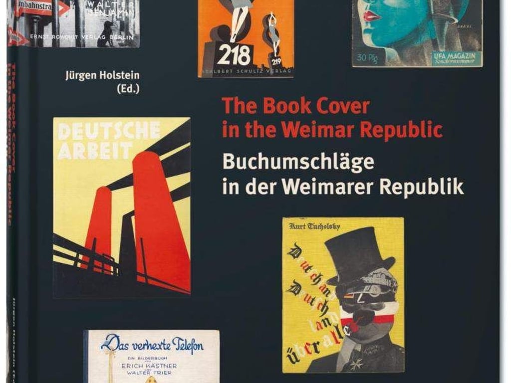 Eine Kunst für sich: «Buchumschläge der Weimarer Republik». Foto: Jennifer Patrick/Taschen