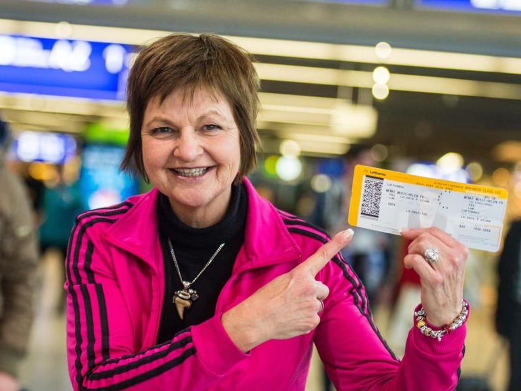 Fräulein Menke hat ein Ticket nach Australien. Foto: Andreas Arnold