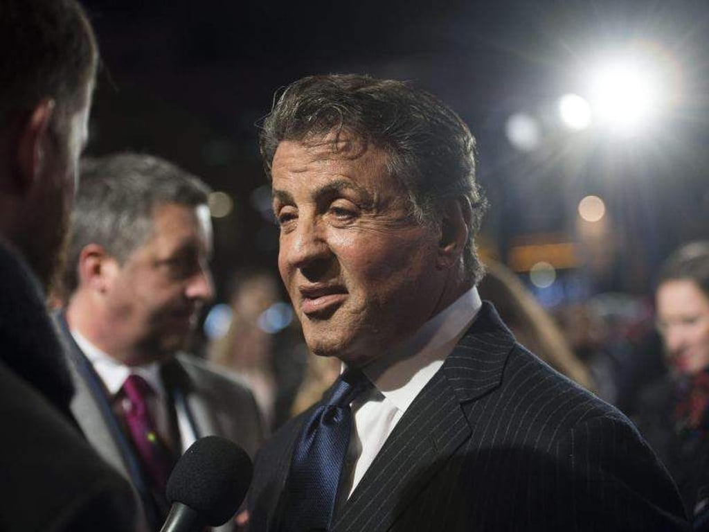 Sylvester Stallone bei der Europa-Premiere des Films «Creed». Foto: Will Oliver