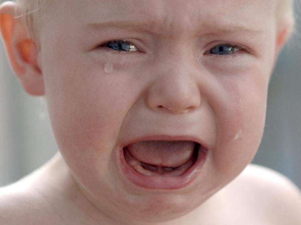 Wenn Babys unglücklich sind... Foto: Peter Endig