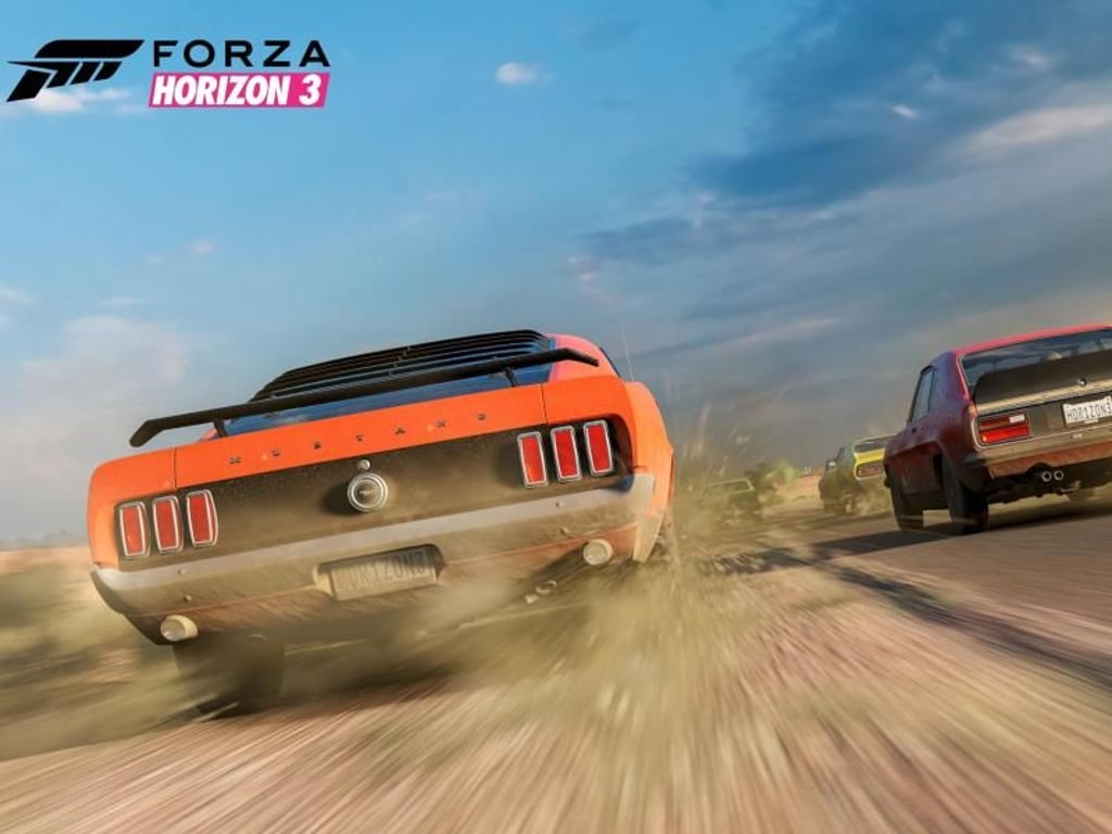 Fury Road ohne Ruckler: Am besten sieht «Forza Horizon 3» auf flotten Spiele-PCs aus. Aber auch die Xbox-One-Version rast ohne Aussetzer. Screenshot: Microsoft Foto: Microsoft