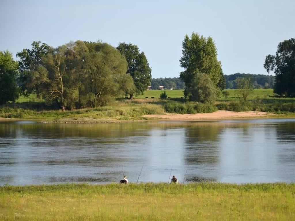Die Ruhe genießen beim Angeln an der Elbe - auch das ist hier möglich. Foto: Andreas Heimann