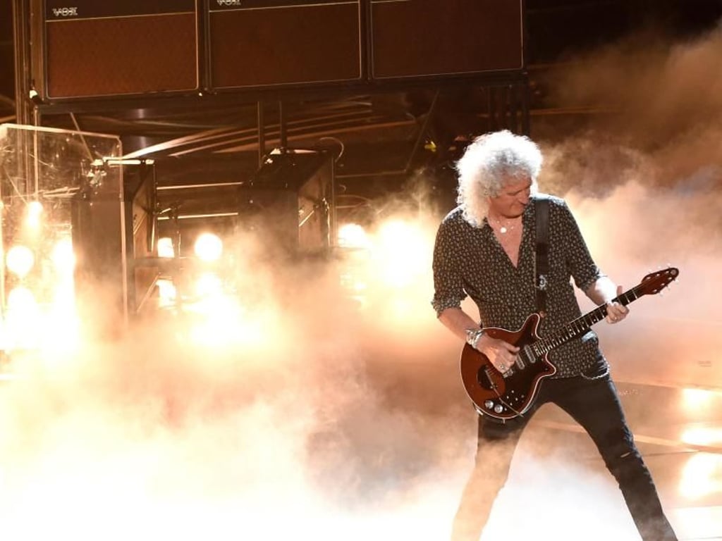 Mit «We Will Rock You» und «We Are The Champions» eröffneten Queen die 91. Oscar-Verleihung. Foto: Chris Pizzello/Invision/AP