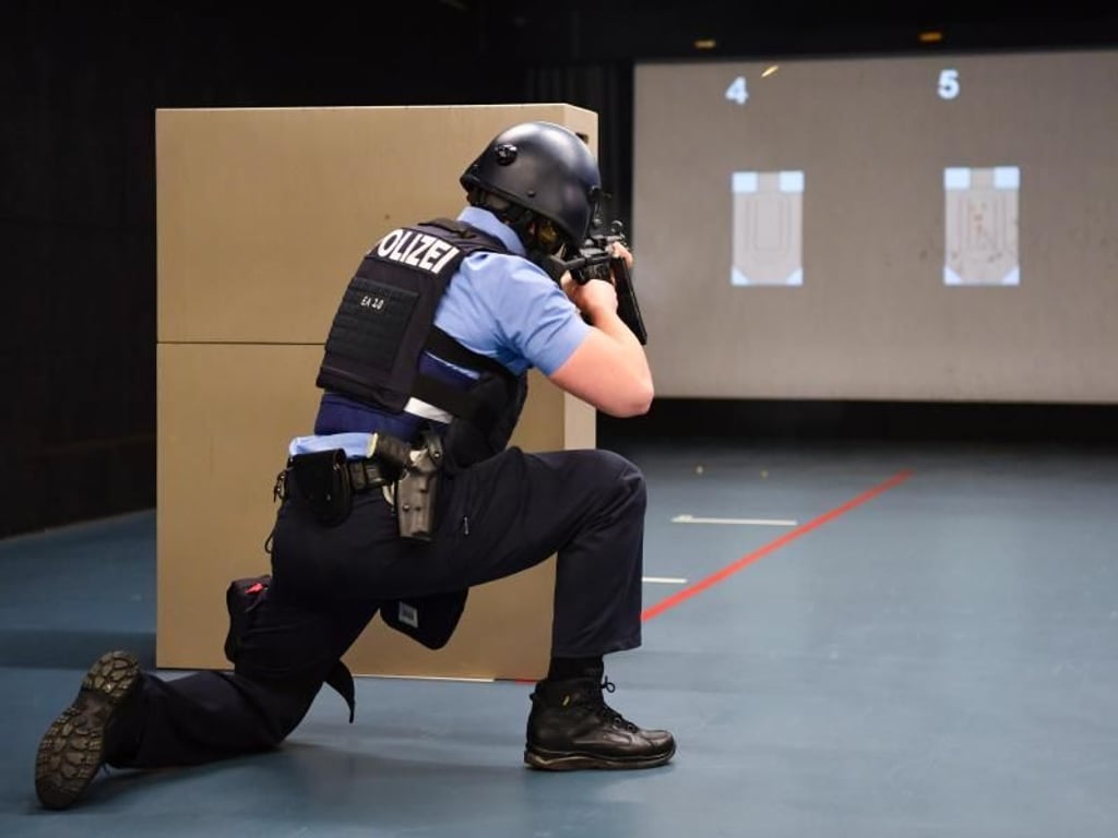Ausbildung bei der Polizei: In allen Bundesländern ist die Zahl der Abbrecher hoch. Foto: Uwe Anspach