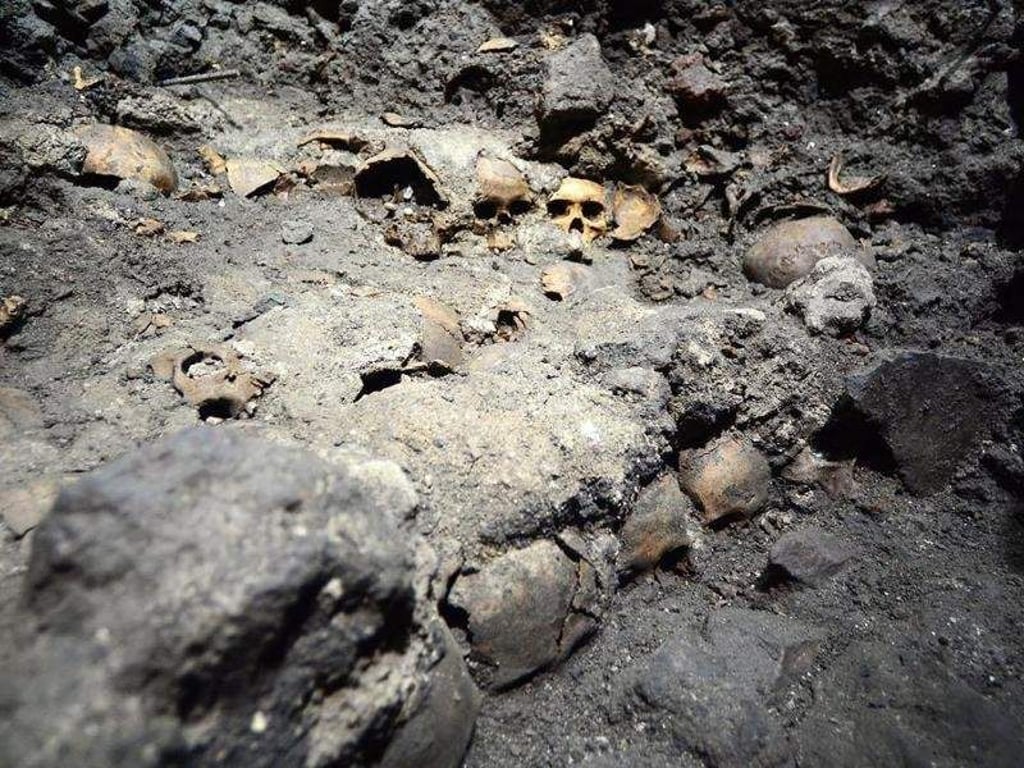 Die Azteken pflegten einen grausamen Opferkult. Foto: Hector Montano/ Nationales Anthropologie-Museum Mexiko