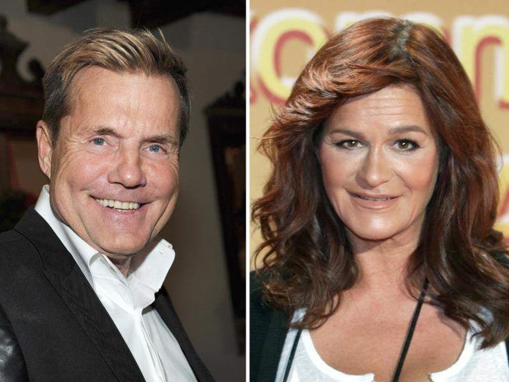 Dieter Bohlen und Andrea Berg hatten ein langes und emotionales Gespräch. Foto: Ursula Düren/Jörg Carstensen
