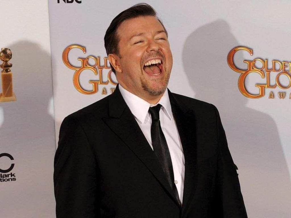 Ricky Gervais ist gefürchtet für seinen ätzenden Spott. Foto: Paul Buck