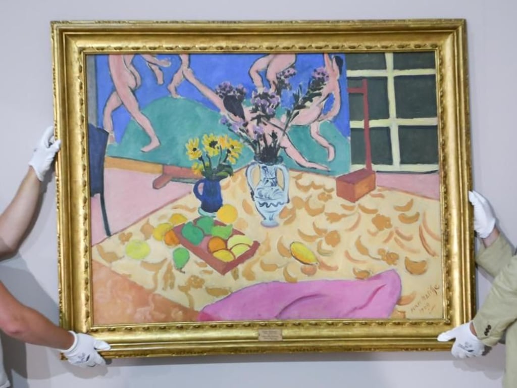 «Stillleben mit "Der Tanz"» (1909) des französischen Künstlers Henri Matisse. Foto: Arne Dedert