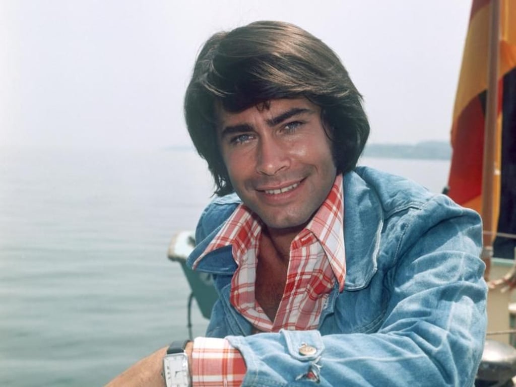 Schlagersänger Roy Black 1973 am Bodensee bei den Dreharbeiten zum Film "Alter Kahn und neue Liebe". Foto: Georg Göbel