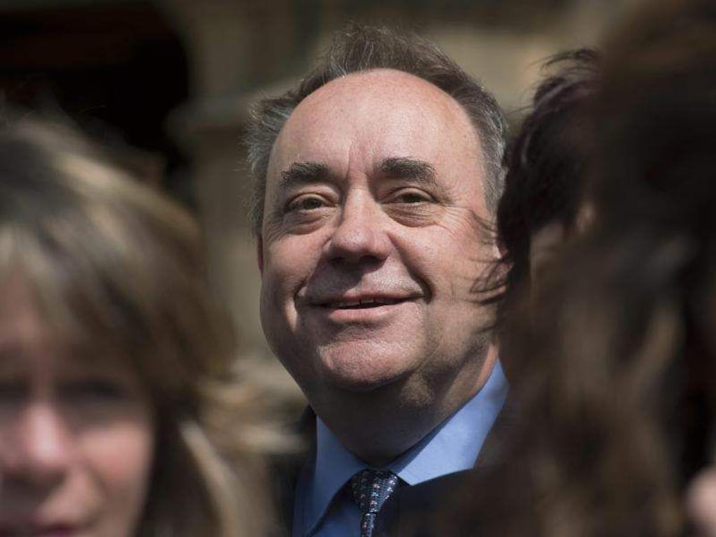 Alex Salmond hat sich einen Scherz erlaubt. Foto: Hannah McKay