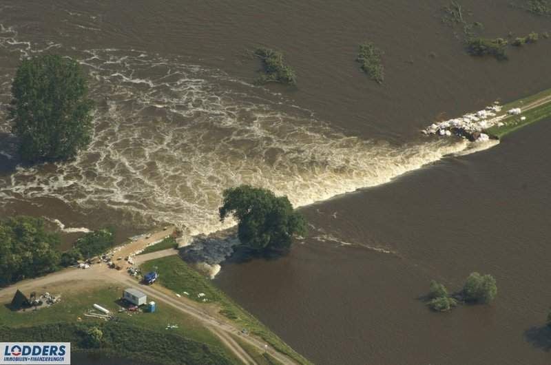 Hochwasser 2013: Deichbruch Bei Fischbeck