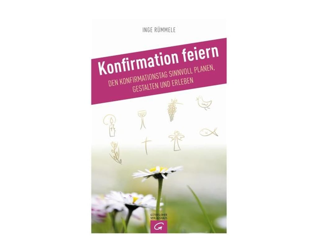 In ihrem Buch «Konfirmation feiern - Den Konfirmationstag sinnvoll planen, gestalten und erleben» gibt Inge Rümmele praktische Tipps, wie die Konfirmation zu einem unvergesslichen Tag wird. Foto: Gütersloher Verlagshaus