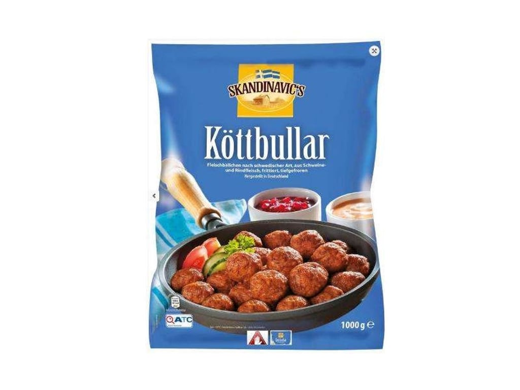 KöttbullarFleischbällchen von Aldi zurückgerufen