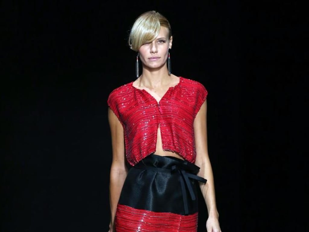 Rot sei eine Farbe, mit der man sich attraktiv fühlt, meint Giorgio Armani. Foto: Matteo Bazzi