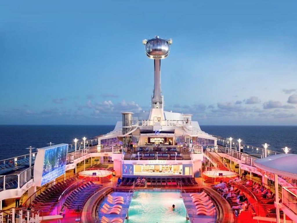 North Star heißt die Aussichtskugel aus Glas bei Royal Caribbean - auch dort können sich Paare trauen lassen. Foto: Royal Caribbean International