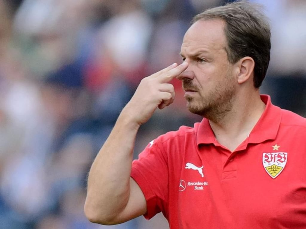 Alexander Zorniger scheiterte als Trainer beim VfB Stuttgart. Foto: Thomas Eisenhuth