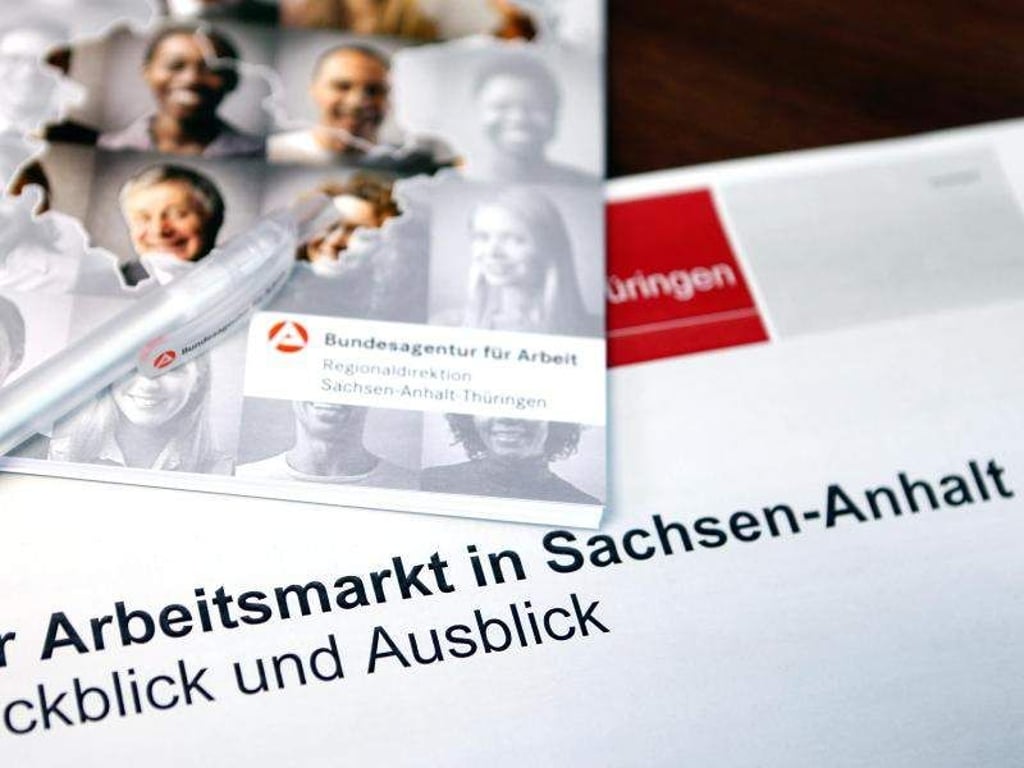 Broschüre der Arbeitsagentur. Foto: Jan Woitas/Archiv