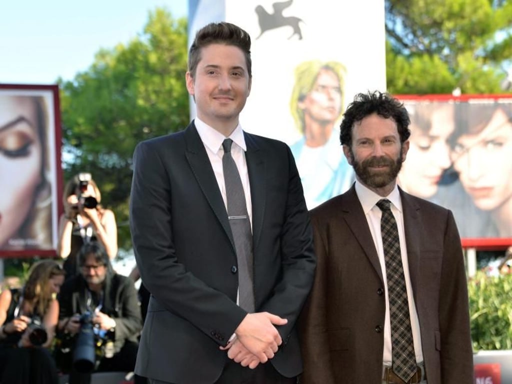 Mit ihrem ungewöhlichen Stop-Motion-Film empfehlen sich Charlie Kaufman (r) und Duke Johnson für den Goldenen Löwen. Foto: Andrea Merola