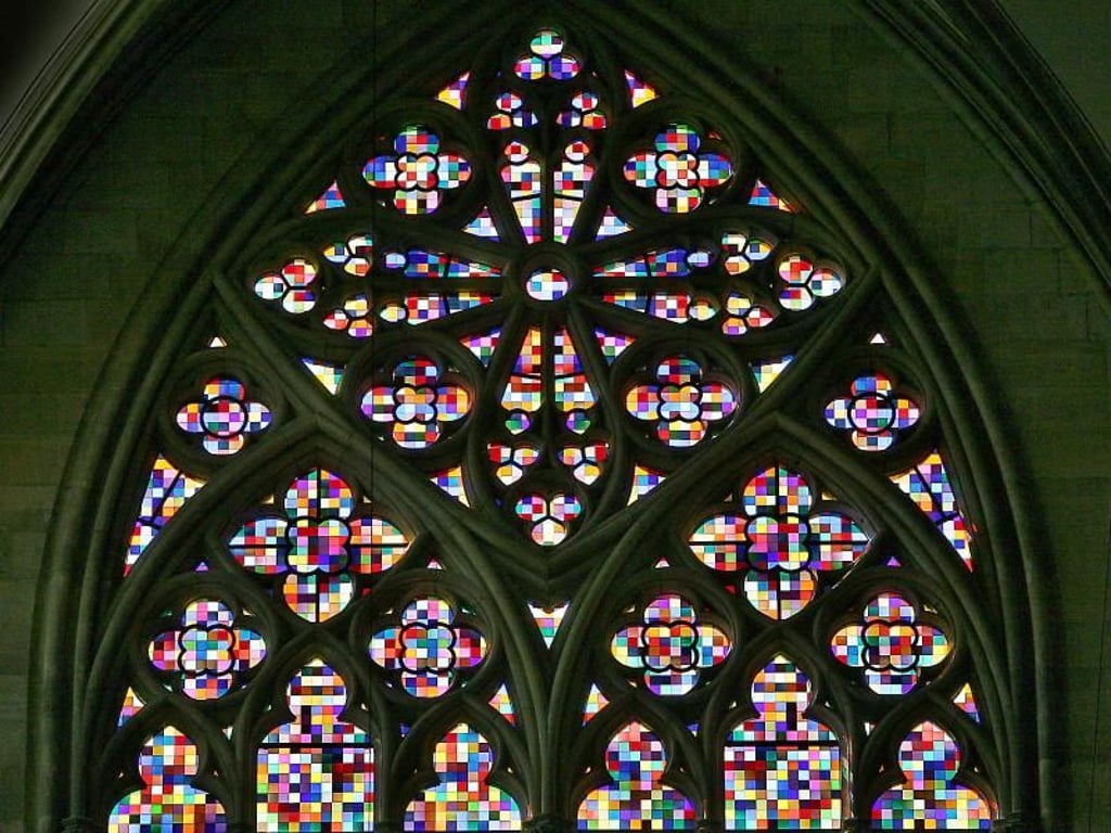 Das Richter-Fenster im Kölner Dom. Foto: Oliver Berg