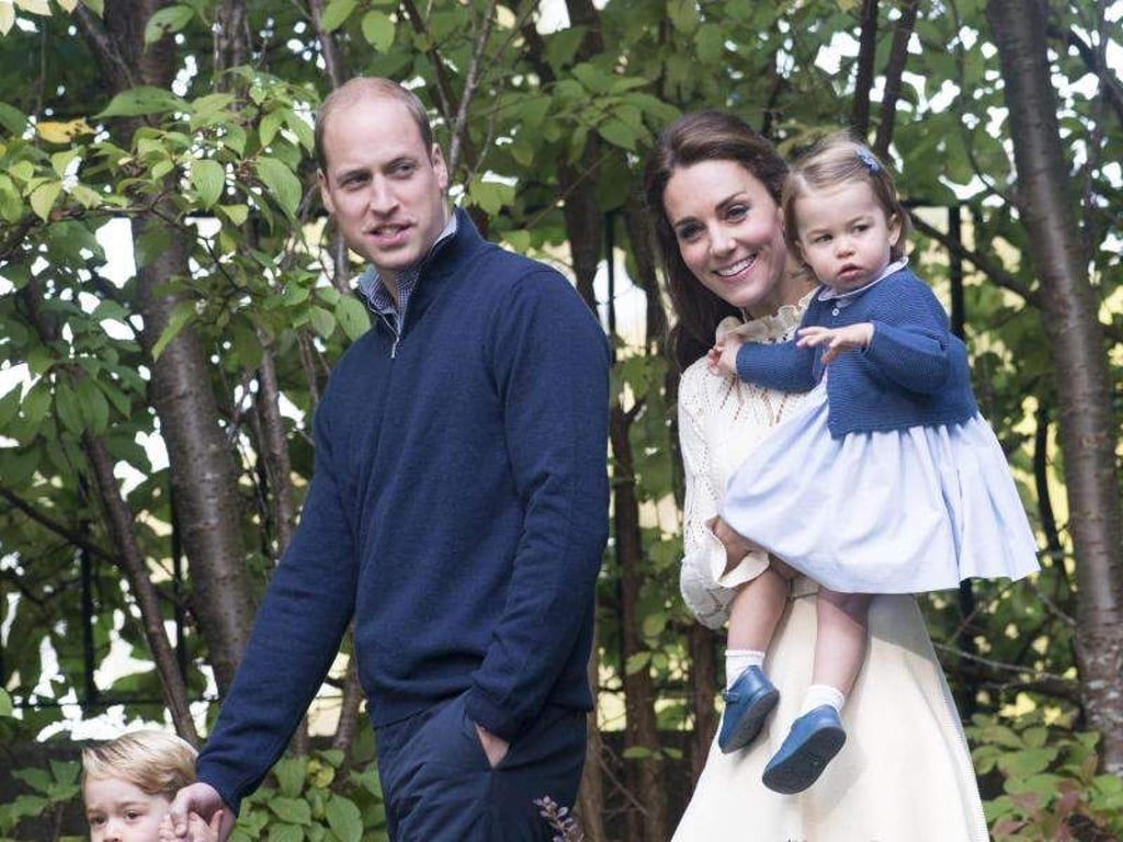 Prinz William und Herzogin Kate mit ihren Kindern. Foto: Str