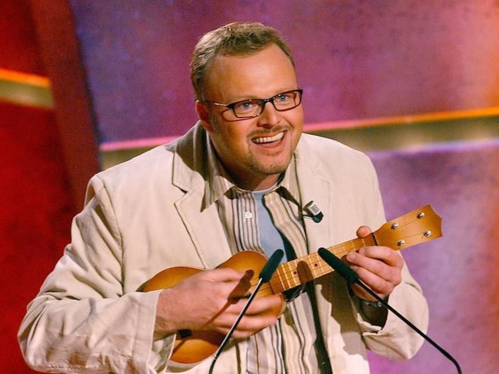 Nicht ohne seine Ukulele: Stefan Raab. Foto: Oliver Berg