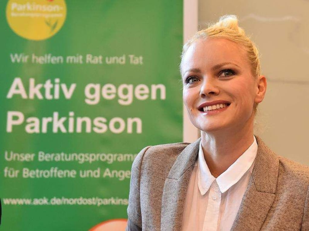 Franziska Knuppe ist auch mit 42 viel als Model gefragt. Foto: Bernd Settnik