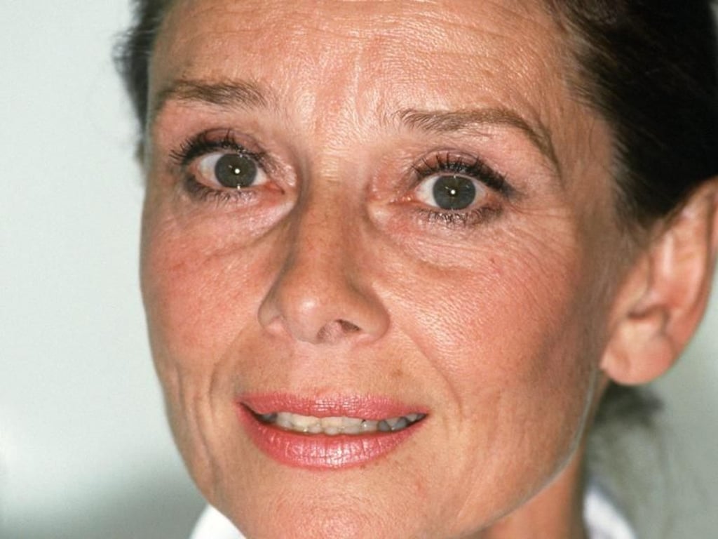 Audrey Hepburn im Jahr 1989. Foto: Tim Brakemeier