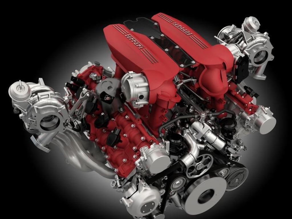 Dank Turbo mehr Leistung: Statt 419 kW/570 PS sind jetzt 493 kW/670 PS drin. Foto: Ferrari