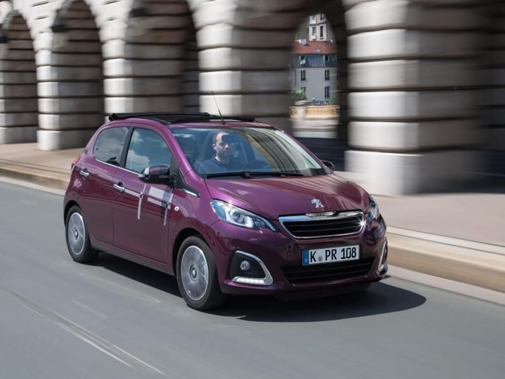 Kleiner Franzose: Der Peugeot 108 ist technisch mit dem Citroën C1 und dem Toyota Aygo verwandt. Foto: Peugeot