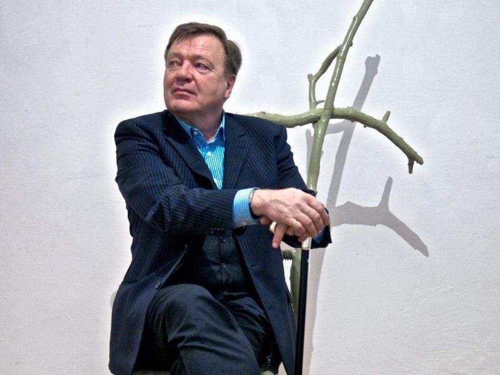 Joachim Lottmann teilt gerne aus. Foto: Thomas Draschan