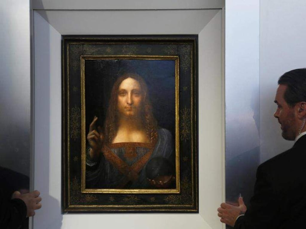Leonardo da Vincis Gemälde «Salvator Mundi» wird künftig im Louvre Abu Dhabi zu sehen sein. Foto: Seth Wenig