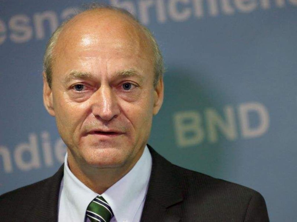 Der Präsident des Bundesnachrichtendienstes BND, Gerhard Schindler. Foto: Stephanie Pilick