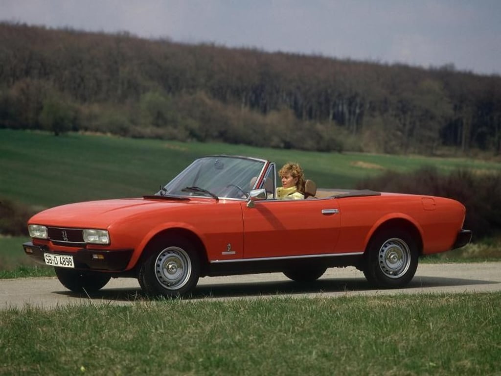 Während seiner langen Bauzeit lieferte Peugeot vom 504 auch ein 504 auch ein Cabrio. Foto: Peugeot