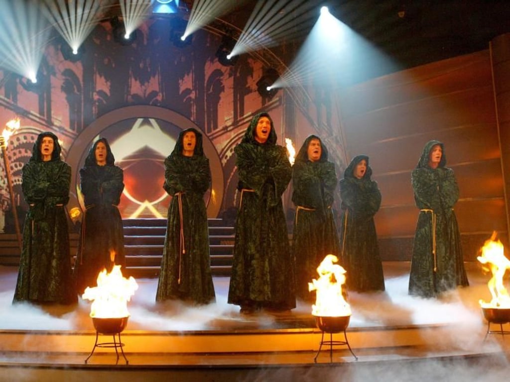 Gregorian: Ein Hauch von Mittelalter beim ESC-Vorentscheid. Foto: Andreas Lander