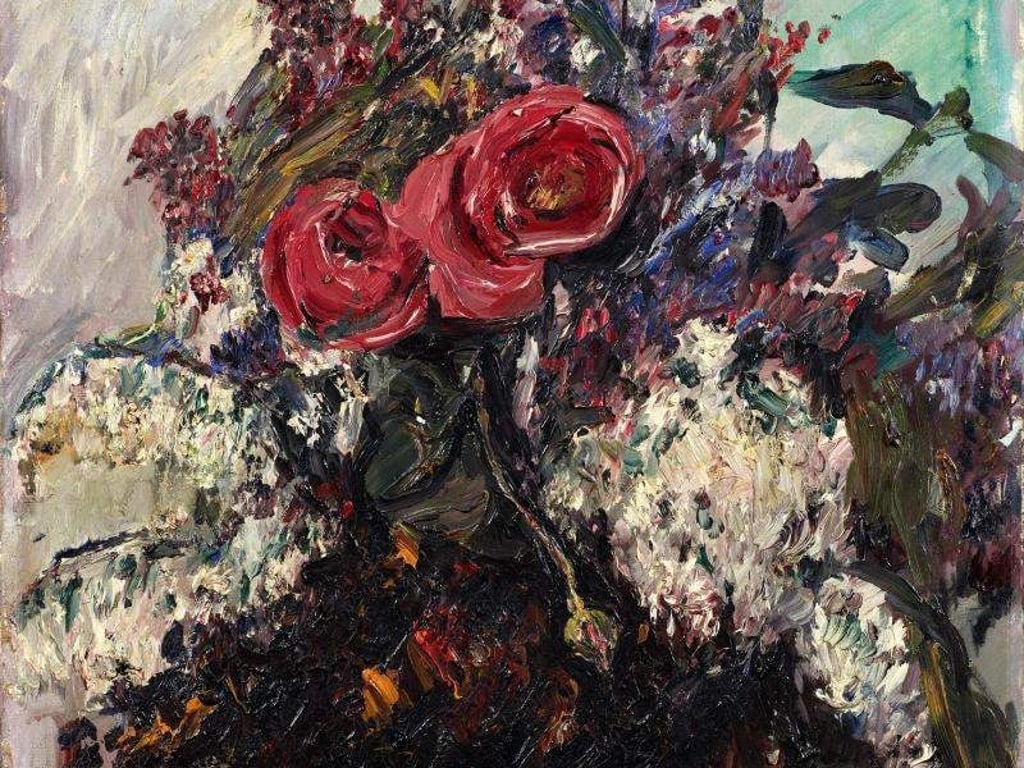 «Rosen und Flieder», gemalt von Lovis Corinth. Foto: Kunstauktion GmbH Van Ham