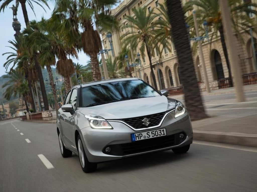 Die Xenon-Scheinwerfer beim Baleno machen sich gut. Foto: Suzuki