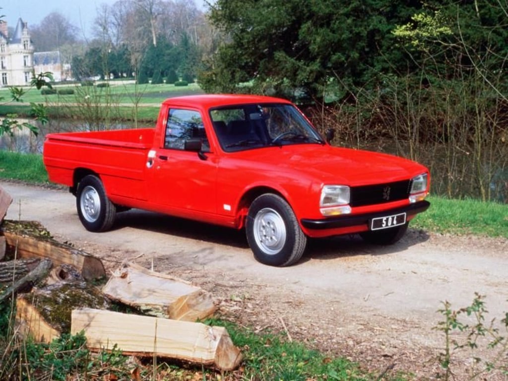 Den 504 ließ Peugeot auch als Pick-up vom Band laufen. Foto: Peugeot